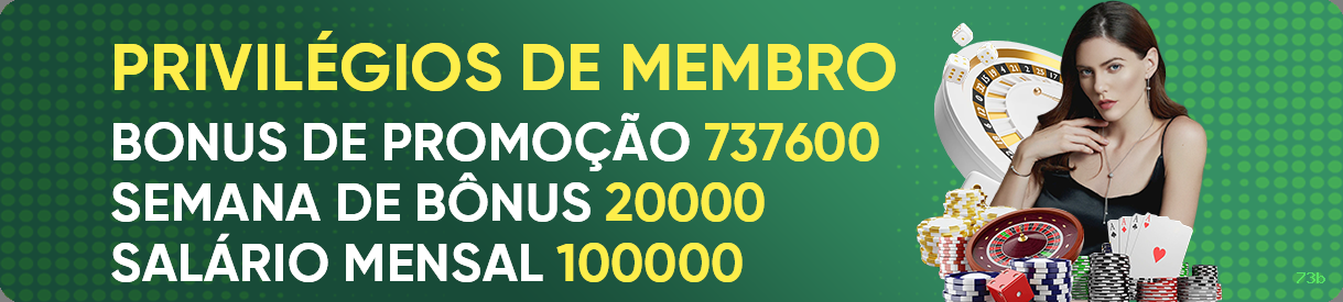 Bônus e prêmios 73b